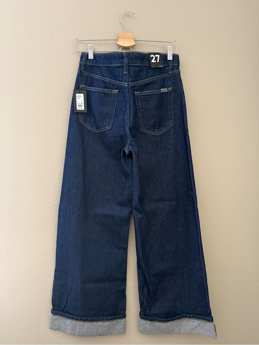 JOES JEANS Hackney Wide Leg Cuff Jeans Size 27 NWT - Picture 5 of 9